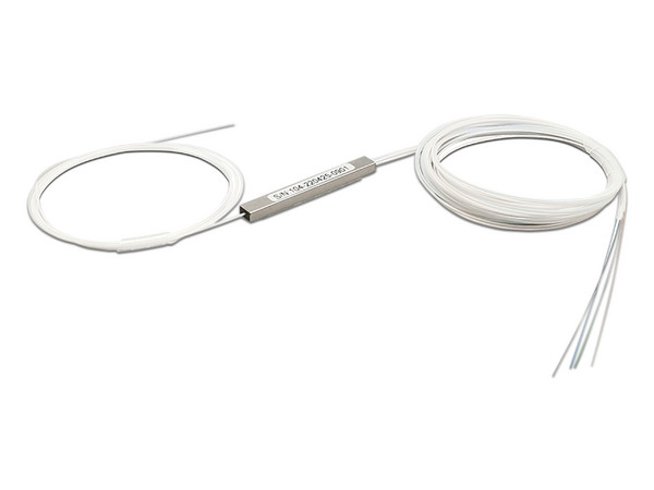 Divisor Óptico tipo PLC LinkedPro 1x4, para fusión (sin conectores).