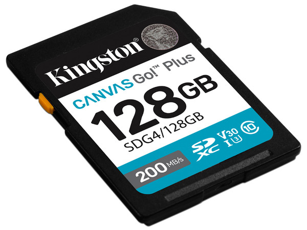 Memoria Kingston Canvas Go! Plus SDXC de 128GB, UHS-I U3, Clase 10. - imagen 2