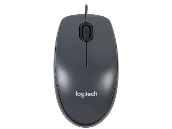 Mouse Óptico Logitech M90, Hasta 1,000 dpi, USB, 3 Botones, Color Negro/Gris. - imagen 2