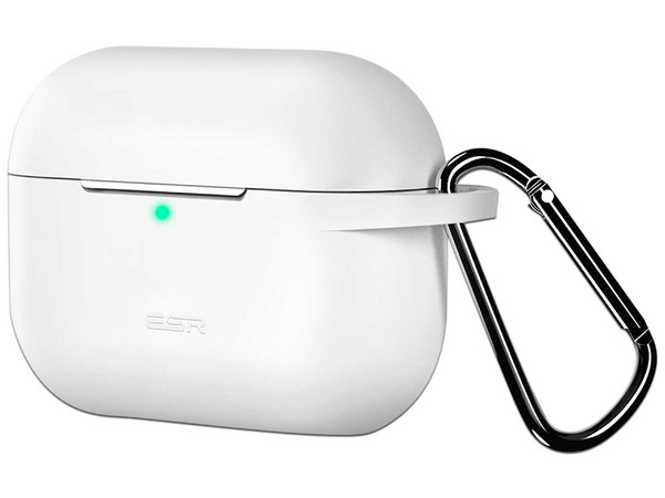 Funda ESR Bounce para AirPods Pro, Admite carga Alámbrica e Inalámbrica. Color Blanco.