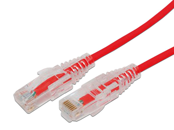 Cable de Red LinkedPro, Cat6A, UTP (M-M), 3m, Color Rojo.