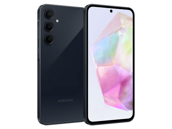 Smartphone Samsung Galaxy A35 5G:Procesador Octa Core (hasta 2.4 GHz),Memoria RAM de 8GB, Almacenamiento de 128GB,Pantalla Super AMOLED de 6.6",Red, Bluetooth 5.3, Wi-Fi 6,Cámara principal de 50MP,Android 14, Color Negro.