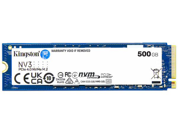 Unidad de Estado Sólido Kingston SNV3S de 500GB, M.2 NVMe PCIe 4.0. - imagen 3