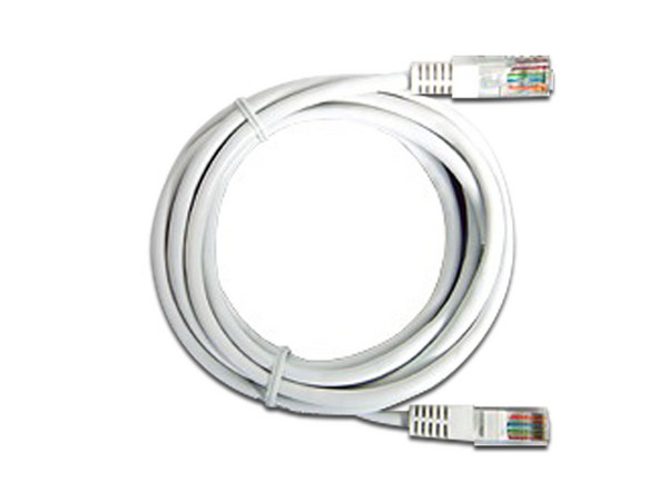 Cable de parcheo LinkedPro Cat6 UTP, 1.0m. Color Blanco.