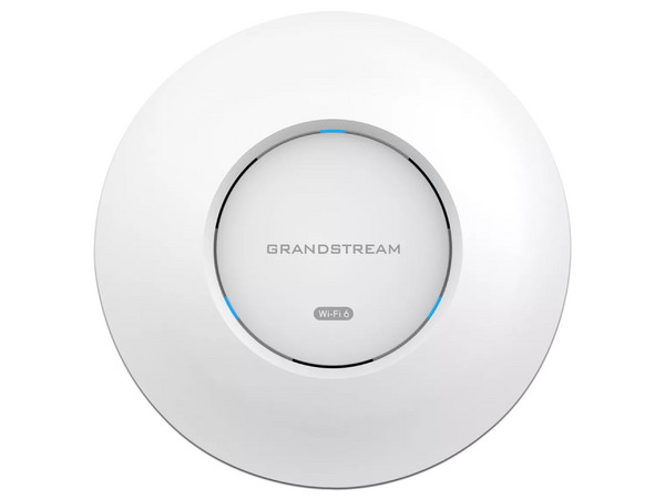 Access Point Grandstream GWN7660E de doble banda, Wireles AX (Wi-Fi 6), hasta 2400 Mbps, Gigabit LAN,Color Blanco.