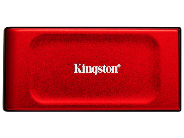 Unidad de Estado Sólido Kingston XS1000 de 1TB, USB-C 3.2 Gen 2x2, USB-A. Color Rojo.