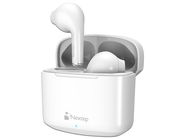 Audífonos Inalámbricos Nextep Buds con Control Táctil, Bluetooth. Color Blanco. - imagen 2