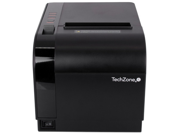 Impresora Térmica para Punto de Venta TechZone TZBE301 de 80mm, Ethernet, USB. Color Negro. - imagen 2
