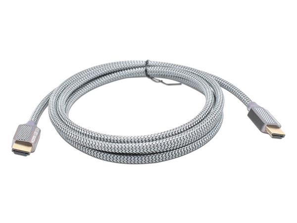 Cable de Video Epcom HDMI 2.1 (M-M), 8K 60Hz, eARC, 2m. Color Gris. - imagen 2