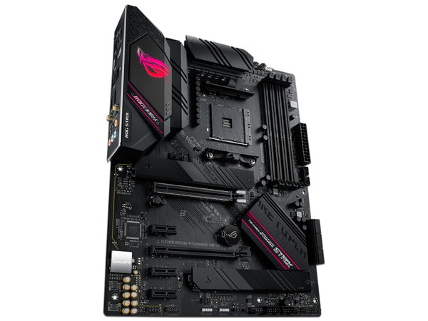 T. Madre ASUS ROG STRIX B550-F GAMING WI-FI II, Chipset AMD B550, Soporta: AMD Ryzen 3ra, 4ta y 5ta Generación, Socket AM4,Memoria: DDR4 4600/3866/2133 MHz, 128GB Máx,Integrado: Audio HD, Red, WiFi 6E, USB 3.1,SATA 3.0,  M.2,ATX, Ptos: 2xPCIEx1 - imagen 3