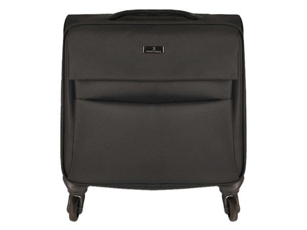 Maletín Ejecutivo Perfect Choice PC-083009 para Laptop de hasta 15.6", con ruedas. Color Negro.