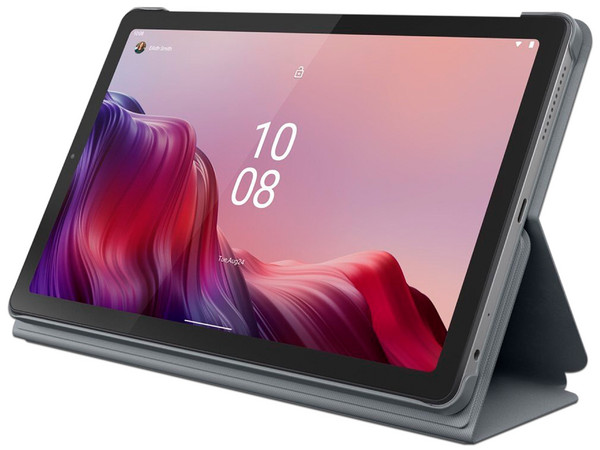 Tablet Lenovo M9:
Procesador MediaTek Helio G80 (hasta 2 GHz),
Memoria RAM de 4GB, Almacenamiento de 64GB,
Pantalla LCD Multi Touch de 9",
Wi-Fi, Bluetooth 5.1,
Cámara Principal de 8MP,
Android 12. Color Gris.