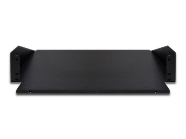 Charola lisa para Rack Brobotix de 510 x 274 mm, 2U, hasta 20kg. Color Negro. - imagen 2