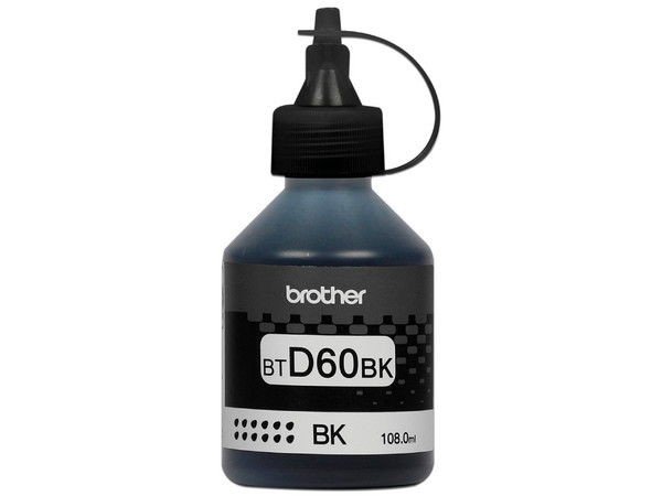 Botella de Tinta Brother, color Negro, Modelo: BTD60BK, Alto Rendimiento. - imagen 2