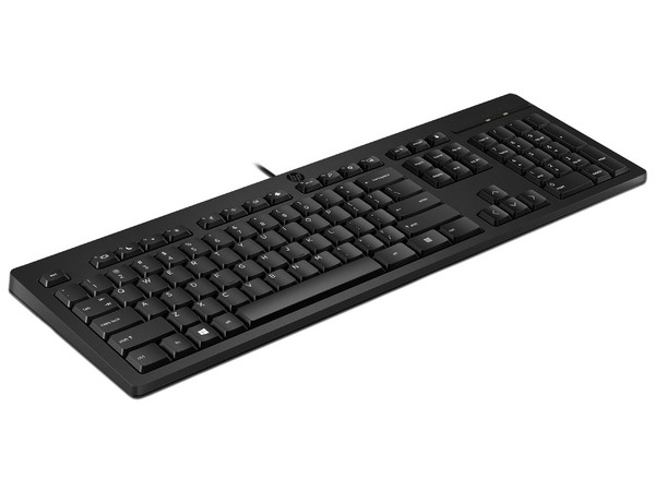 Teclado Alámbrico HP 125, Conexión USB-A, Cable de 180 cm, Diseño Ergonómico, Color Negro. - imagen 2