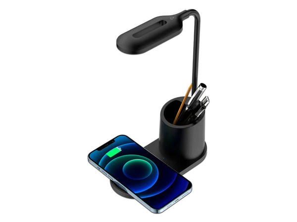 Cargador Inalámbrico y Lámpara de Escritorio Acteck Energon Lumimate CI711, 15W. - imagen 2