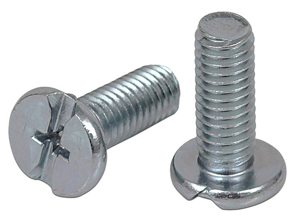 Paquete de 50 Tornillos Intellinet con tuercas y arandelas enjauladas para rack. - imagen 2