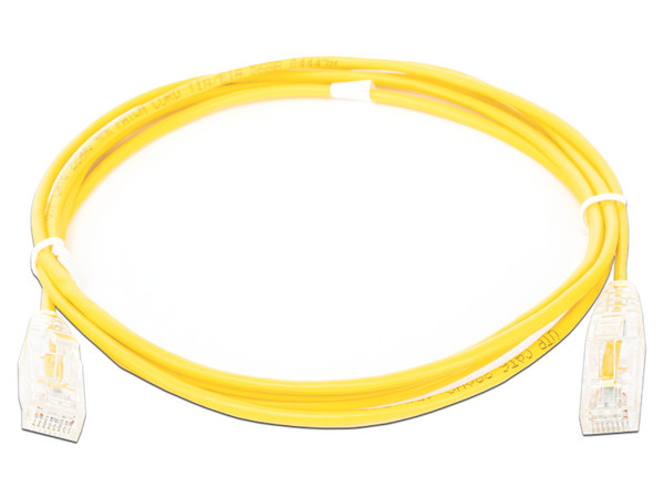 Cable de Red LinkedPro, Cat6, UTP (M-M), 28 AWG, 2m. Color Amarillo. - imagen 2