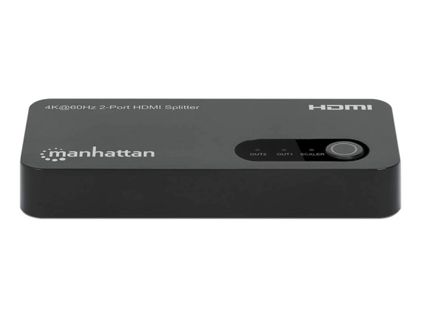 Video Splitter HDMI Manhattan de 2 Salidas HDMI, Soporta Vídeo Ultra HD 4K. - imagen 2