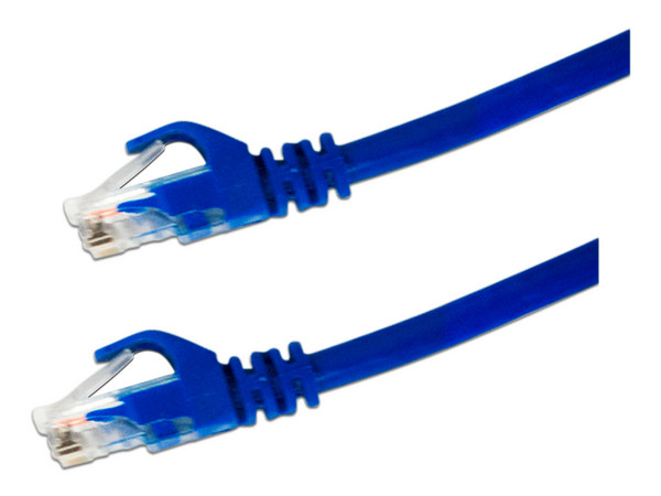 Cable Patch Enson P6006L, RJ-45 a RJ-45 (M-M), Cat6, 24 AWG, 60cm, Color Azul. - imagen 2