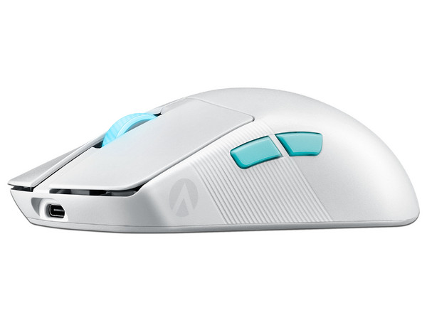 Mouse Gamer Inalámbrico ASUS ROG Harpe Ace Aim Lab Edition, DPI de hasta 36.000DPI, Sensor ROG AimPoint, Conectividad USB 2.0, Bluetooth, Color Blanco. - imagen 2