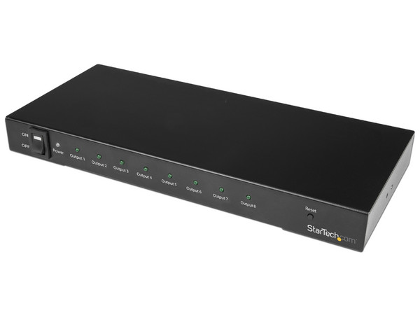 Divisor Splitter HDMI de 8 puertos, 4K 60Hz con Audio 7.1.