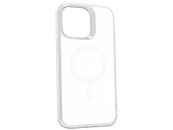 Funda protectora Tekku GStyle para iPhone 15 Plus, Compatible con MagSafe, Transparente.