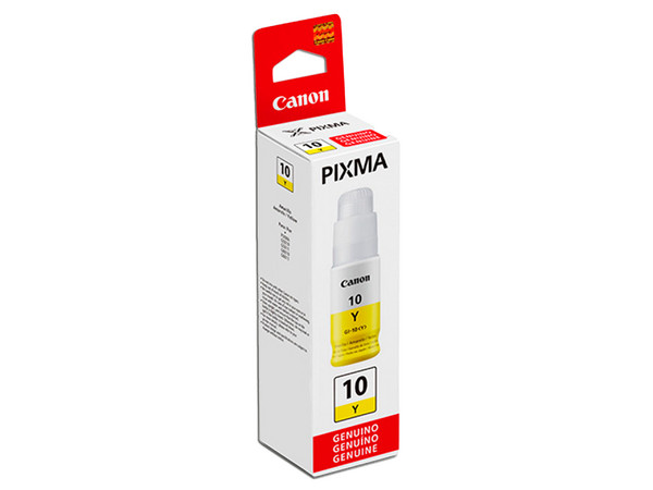 Botella de tinta Canon GI-10Y, Amarillo, Modelo: 3393C001AA. - imagen 2