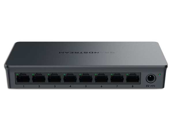 Switch No Administrable Grandstream GWN7701, 8 Puertos RJ-45 10/100/1000Mbps, Color Negro. - imagen 3