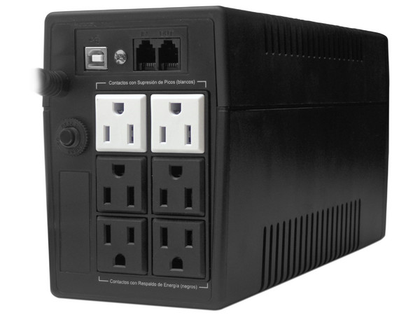 UPS Koblenz 5516 USB/R 00-4259-00-8 de 550VA/330W, con 6 Contactos NEMA 5-15R. - imagen 3