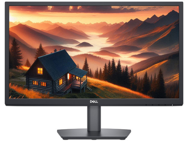 Monitor LED DELL E2225H de 21.5", Resolución 1920 x 1080 (Full HD 1080p), Flicker Free, Low Blue Light, 5 ms, 75Hz, Color Negro.