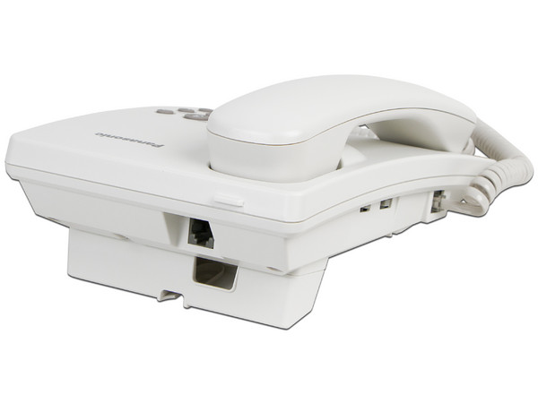 Teléfono Alámbrico Panasonic KX-TS500, Básico, una Linea, sin Memorias, Color Blanco. - imagen 2