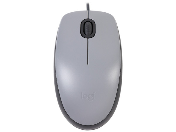 Mouse Óptico Logitech M110, USB, Color Gris. - imagen 2