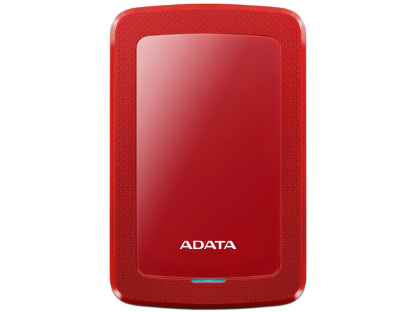 Disco duro externo ADATA HV300 de 1 TB, USB 3.1. Color Rojo.