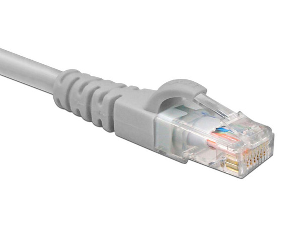Cable RJ45 U/UTP Cat6 Nexxt Longitud 90 cm, LSZH, Color Gris.