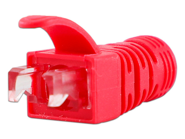 Bota Enson EPRO-BOOT-RD para cable UTP, Compatible con Cat5e, Cat6, Color Rojo.