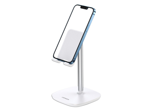 Soporte para Teléfono UGREEN 60343, Base antideslizante, ángulo ajustable, compatible con dispositivos de 4" a 7.9". Color Blanco - imagen 2