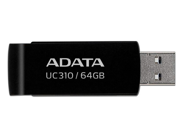 Unidad Flash USB 3.2 Adata UC310 de 64GB. Color Negro. - imagen 2