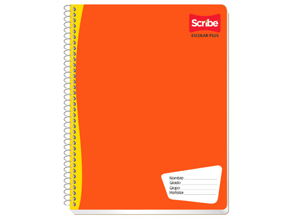 Cuaderno Scribe Profesional Escolar Raya 100 Hojas (Modelo: 7970) es una opción ideal para estudiantes y profesionales que buscan calidad y funcionalidad en sus materiales de escritura.
