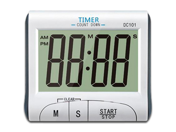 Reloj Digital BRobotix con cronómetro. Color Gris.