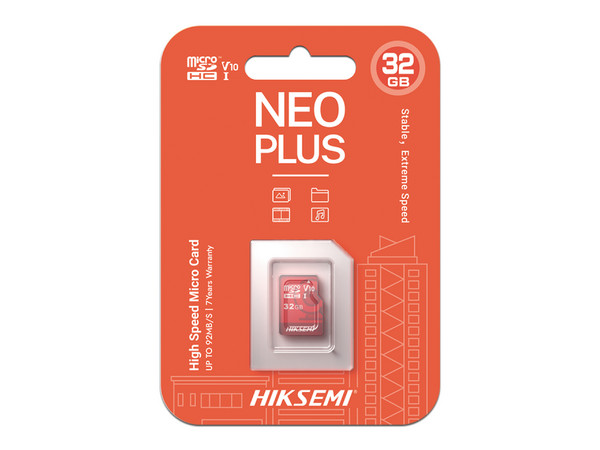 Memoria Hiksemi MicroSDXC UHS-l de 32 GB, Especializada Para Videovigilancia, Clase 10. - imagen 2