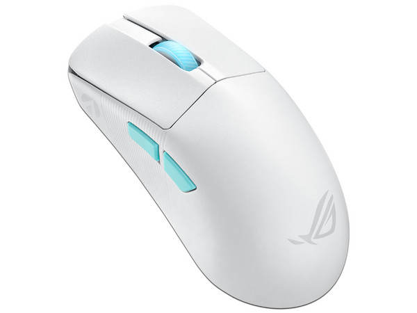 Mouse Gamer Inalámbrico ASUS ROG Harpe Ace Aim Lab Edition, DPI de hasta 36.000DPI, Sensor ROG AimPoint, Conectividad USB 2.0, Bluetooth, Color Blanco.
