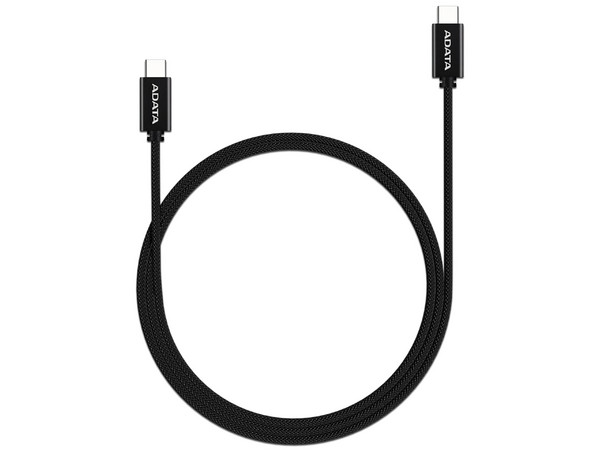 Cable USB ADATA CACC-200PN-BK, USB Tipo C a USB Tipo C (M-M), 2m, Color Negro. - imagen 3