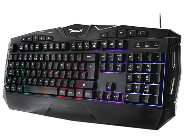 Teclado Gamer Ocelot OGEK03 con retroiluminación RGB, USB. - imagen 3