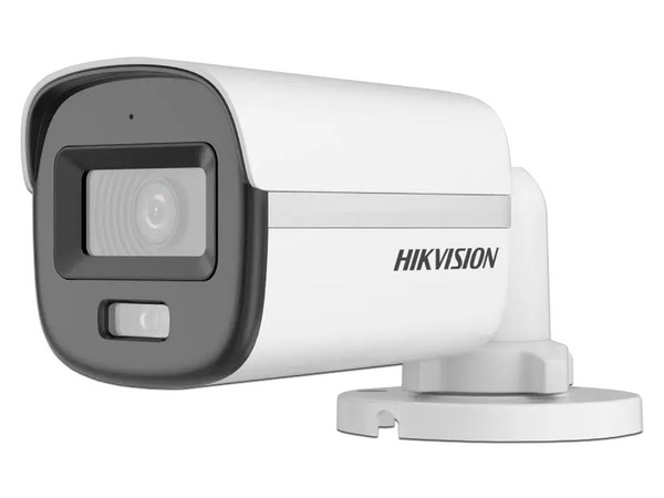 Cámara de Vigilancia tipo Bala Hikvision TURBOHD DS-2CE10DF0T-LFS de 2MP (1920 x 1080), Lente de 2.8mm, Luz Blanca e IR hasta 20m, Micrófono Integrado, IP67. - imagen 3