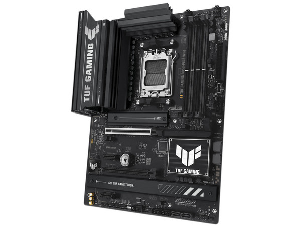 T. Madre ASUS TUF GAMING B850-PLUS WIFI: Chipset AMD B850, Soporta: AMD Ryzen 9000, 8000 y 7000 Series, Memoria: DDR5 hasta 8000MHz, 198GB Máx, Integrado: Audio HD, Red, USB 3.0, M.2, ATX, Ptos: 1xPCIE5.0x16, 1xPCIE4.0x1. - imagen 3