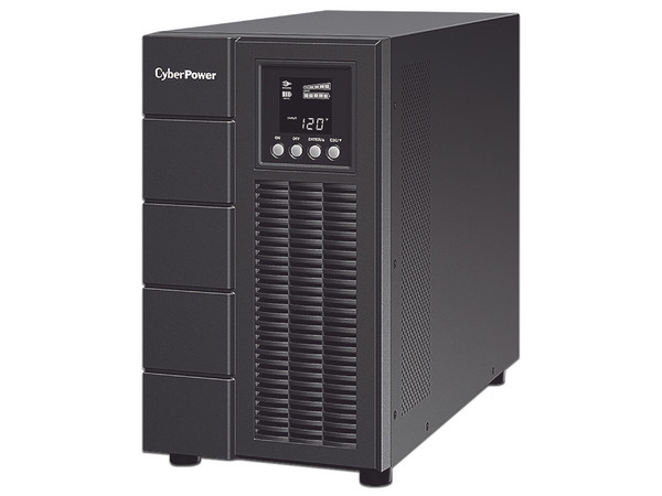 UPS  CyberPower de 2,000VA / 1,800Watts con 4 contactos, doble conversión, 120V.