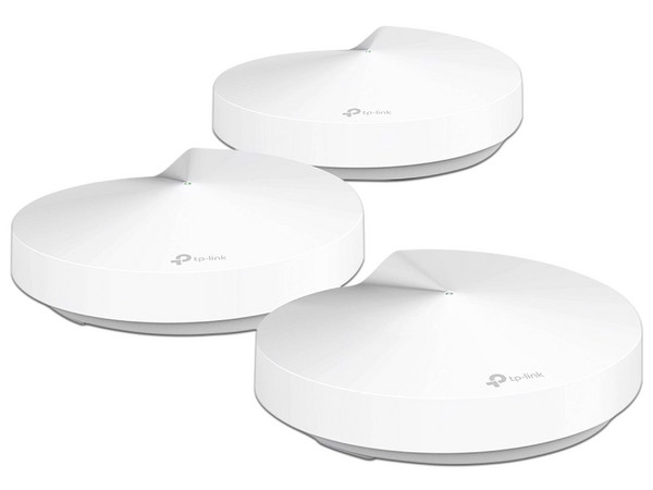Sistema de Wi-Fi en Malla  TP-LINK DECO M5 de doble banda, Wireless AC (Wi-Fi 5), hasta 867 Mbps. (Paquete de 3).