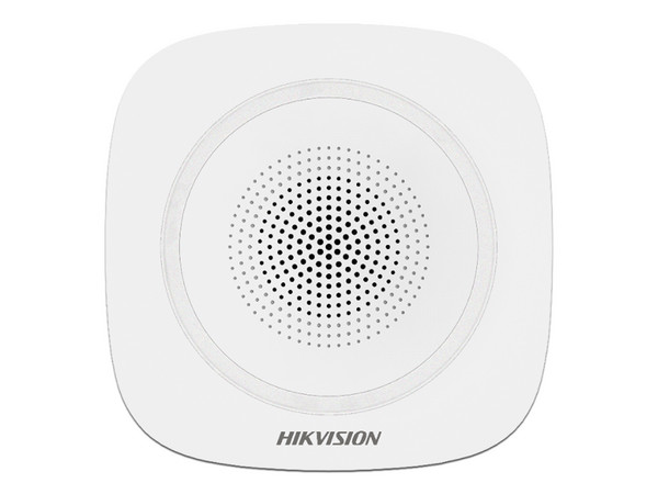 Sirena Inalámbrica Hikvision AX PRO DS-PS1-I-WB, 110 dB. Color Blanco.