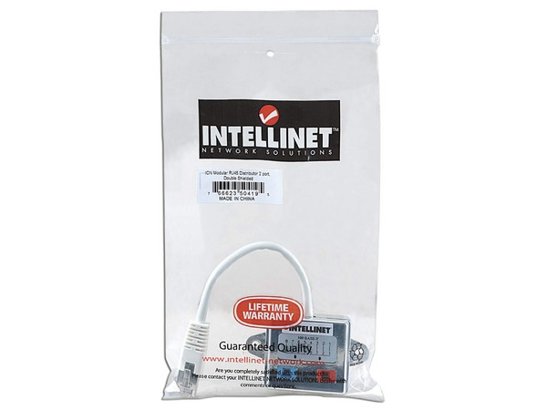 Distribuidor modular Intellinet 504195 con un puerto de salida y 2 de entrada. - imagen 2